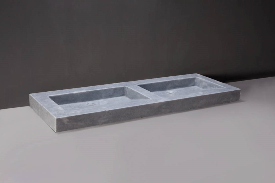 Forzalaqua Gela 2.0 Badkamermeubel - Smoke - Verschillende Maten - Inclusief Wastafel