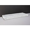 Palermo Wastafel - Carrara Gepolijst & Gekapt - 100,5x51,5x9 cm