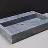 Forzalaqua Palermo Wastafel - Cloudy Marmer Gezoet - 60x40x9 cm Forzalaqua Palermo Wastafel - Cloudy Marmer Gezoet - 60x40x9 cm