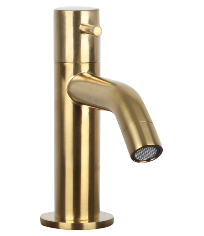 Differnz Fonteinkraan Differnz Mix Gebogen Mat Goud