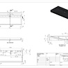 Forzalaqua Palermo Wastafel - Graniet Gezoet & Gekapt - 100,5x51,5x9 cm Forzalaqua Palermo Wastafel - Graniet Gezoet & Gekapt - 100,5x51,5x9 cm