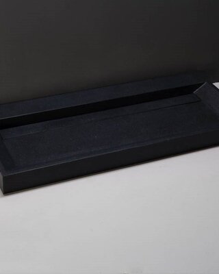 Forzalaqua Bellezza Wastafel - Graniet Gezoet - 120,5x51,5x9 cm