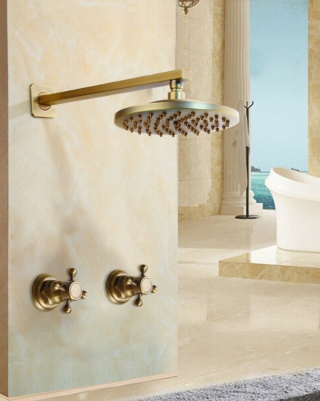 Rene Houtman Inbouw Douche - Brons