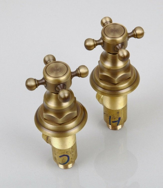 Rene Houtman Inbouw Douche - Brons