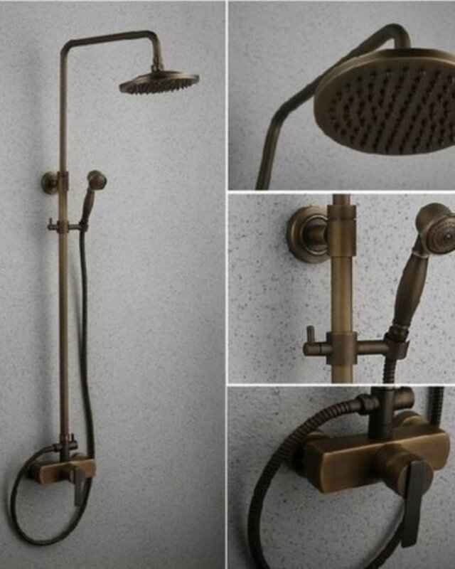 Rene Houtman Antieke Bronzen Opbouwdoucheset