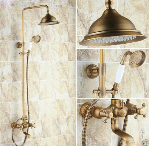Rene Houtman Opbouw Douche-set - Brons