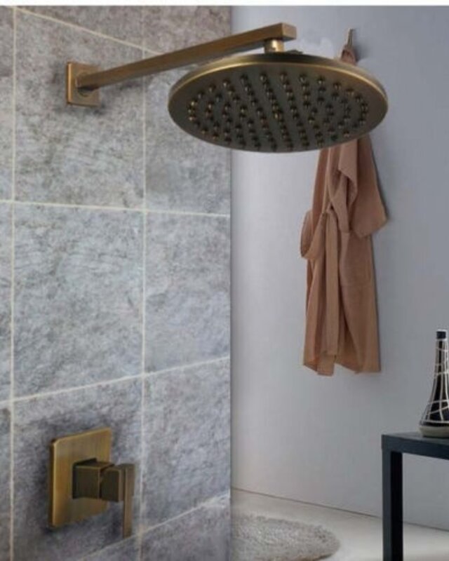 Rene Houtman Inbouw Douche-set Antiek - Brons