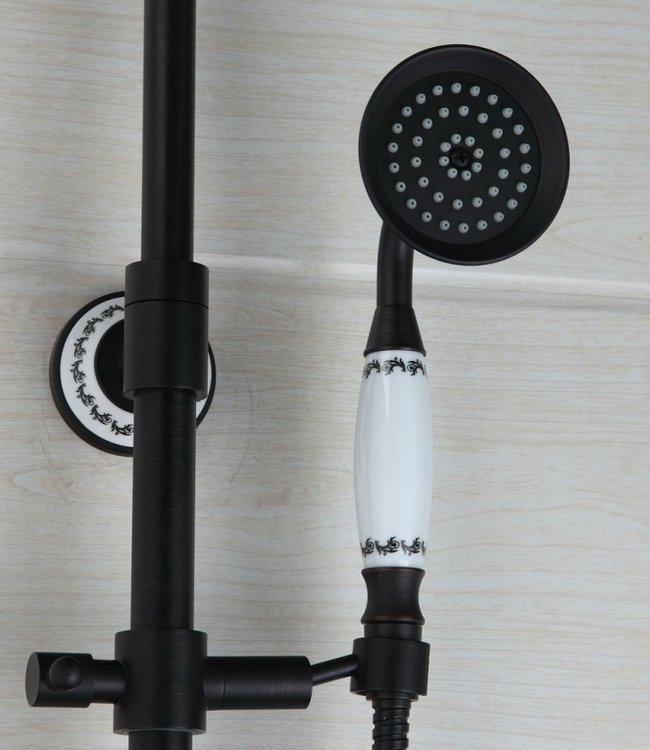 Rene Houtman Retro Opbouw Douche - Olie Brons