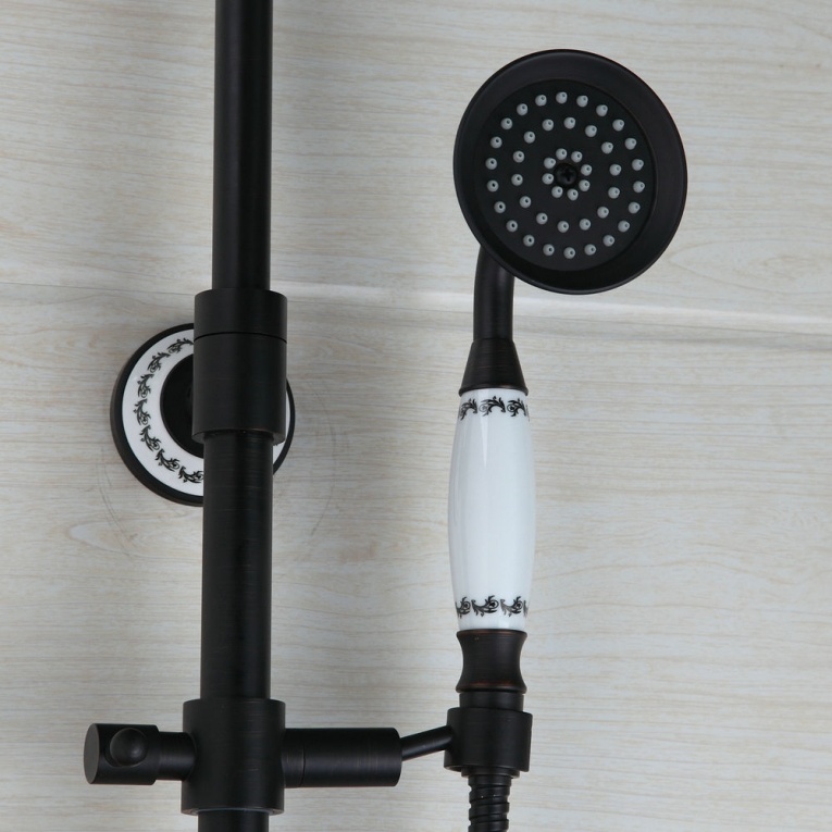 Rene Houtman Retro Opbouw Douche - Olie Brons