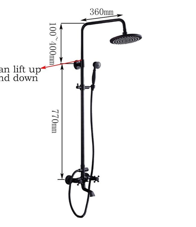 Rene Houtman Antieke Olie Bronzen Douche-set