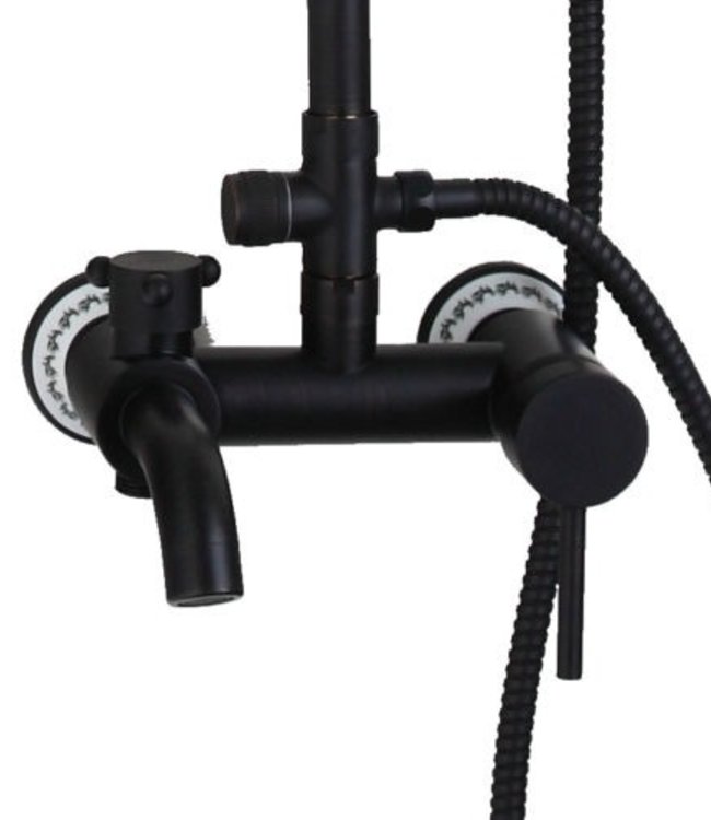 Rene Houtman Nostalgische Regendouche - Olie Brons