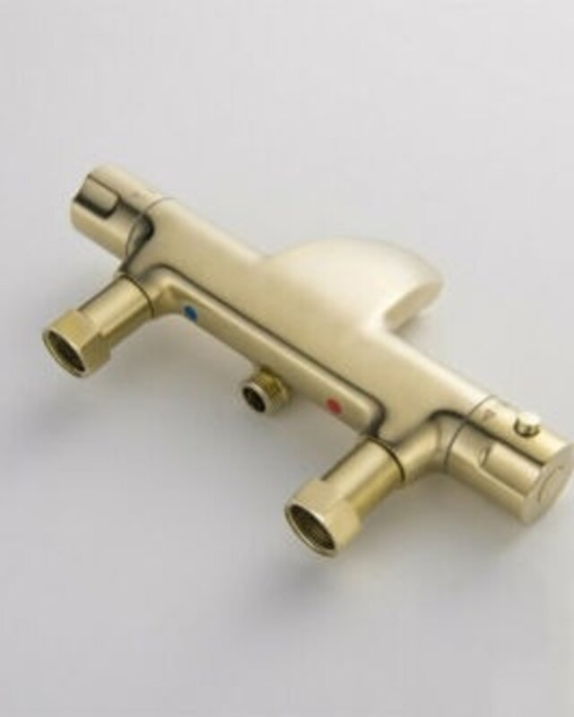 Rene Houtman Thermostatische Douche - Mat Goud