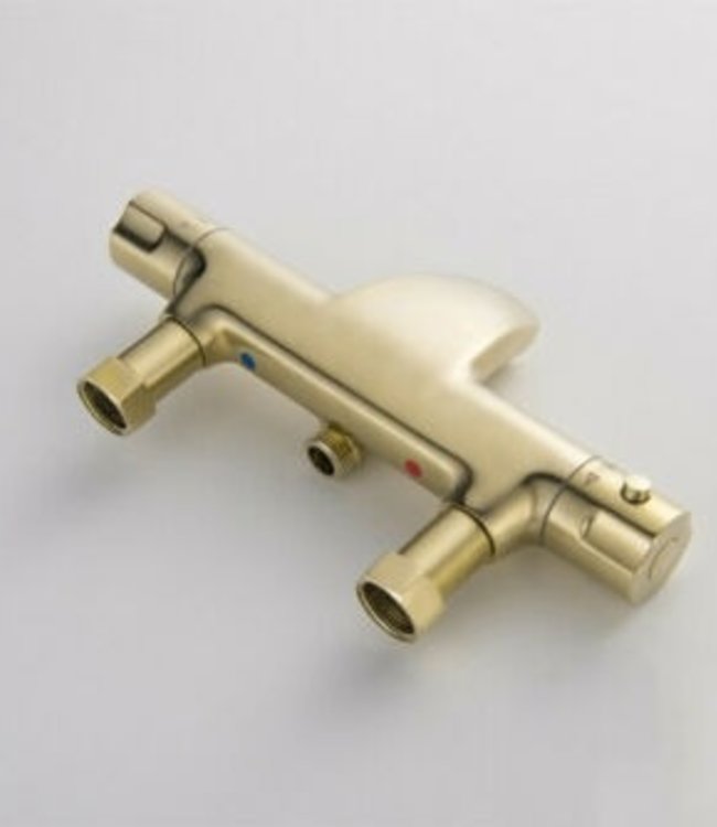 Rene Houtman Thermostatische Douche - Mat Goud