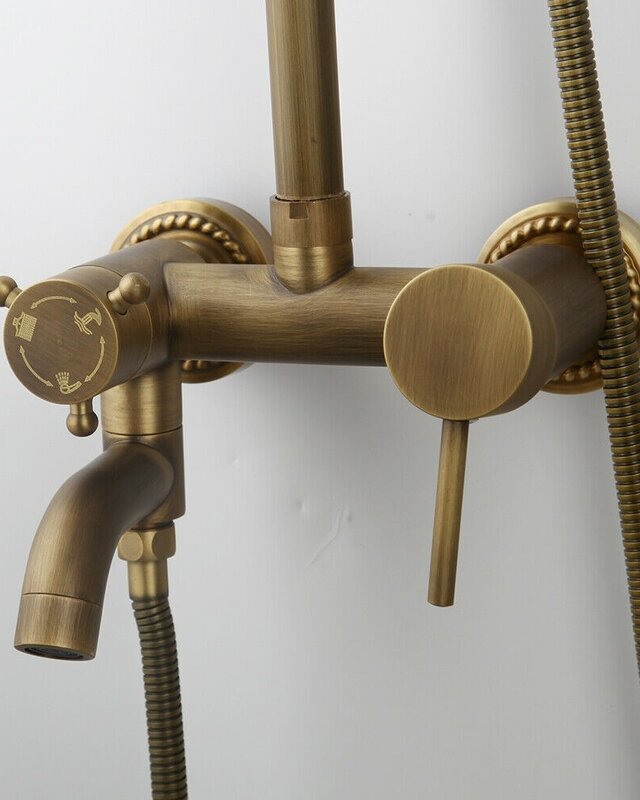 Rene Houtman Opbouw Douche - Brons