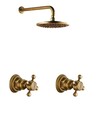 Rene Houtman Antieke Inbouw Douche-set - Brons