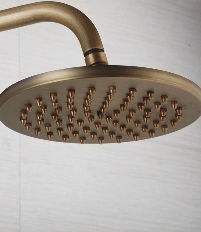 Rene Houtman Antieke Inbouw Douche-set - Brons