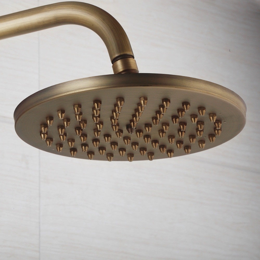 Rene Houtman Antieke Inbouw Douche-set - Brons