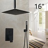 Plafond Douche - Zwart