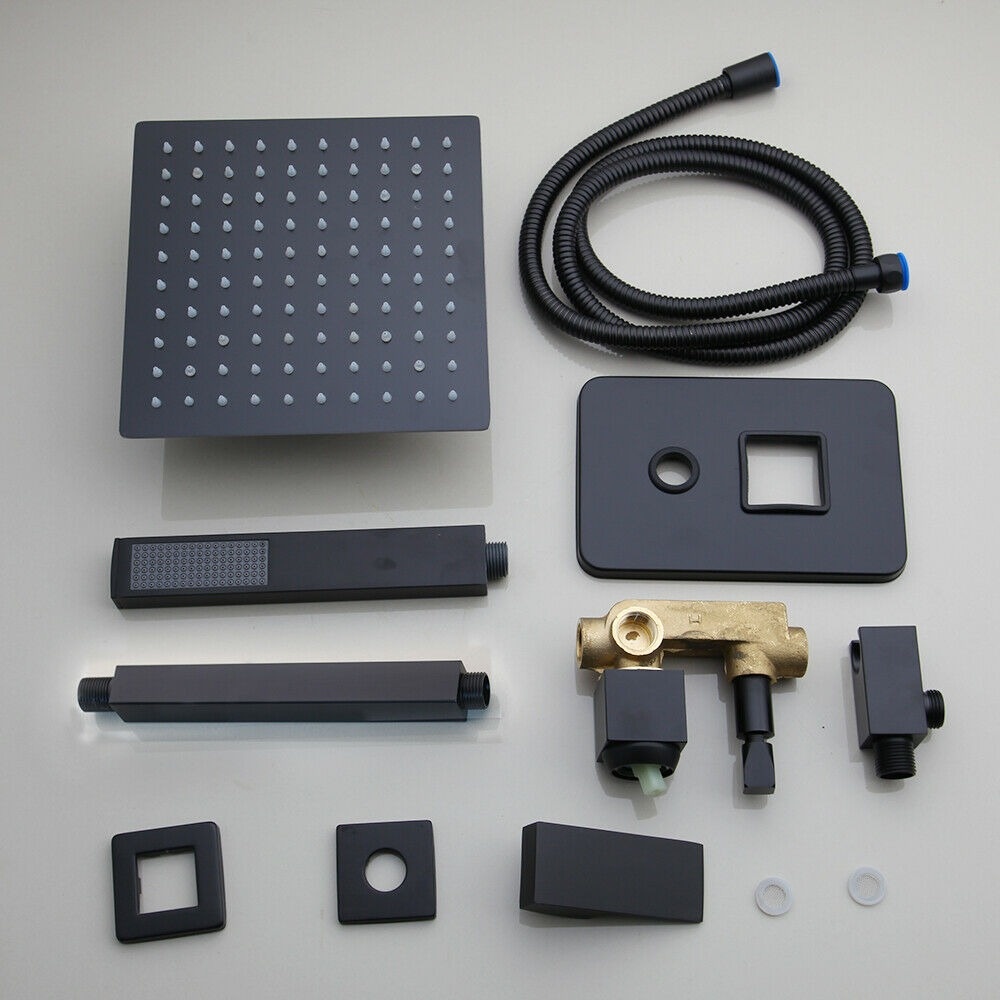 Rene Houtman Plafond Douche - Zwart