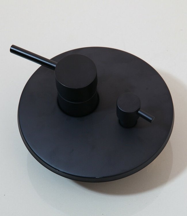 Rene Houtman Inbouwdouche - Mat Zwart