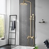 Klassieke Opbouw Douche - Geborsteld Goud