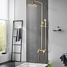 Rene Houtman Klassieke Opbouw Douche - Geborsteld Goud Rene Houtman Klassieke Opbouw Douche - Geborsteld Goud