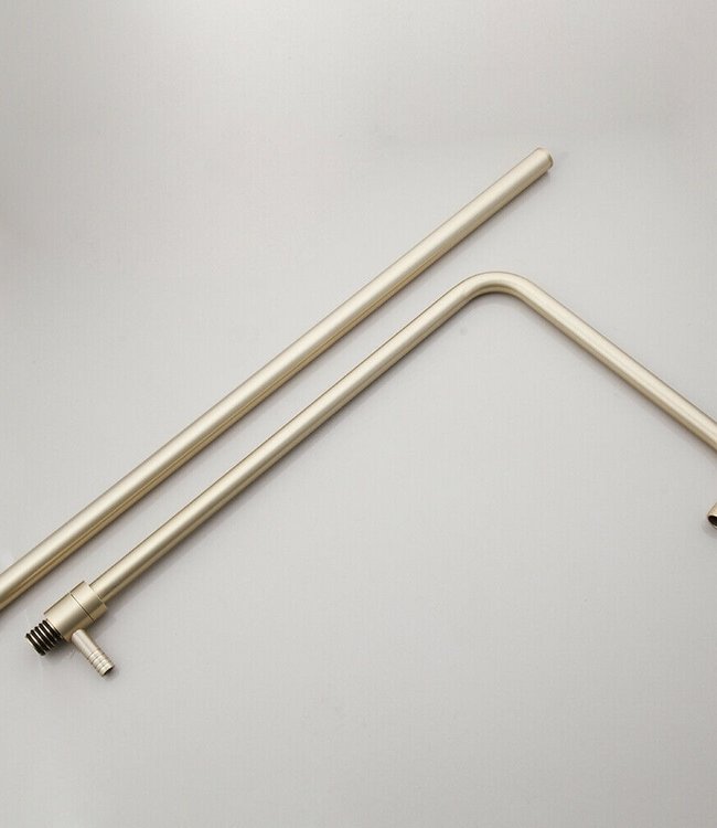 Rene Houtman Klassieke Opbouw Douche - Geborsteld Goud