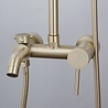 Rene Houtman Klassieke Opbouw Douche - Geborsteld Goud Rene Houtman Klassieke Opbouw Douche - Geborsteld Goud