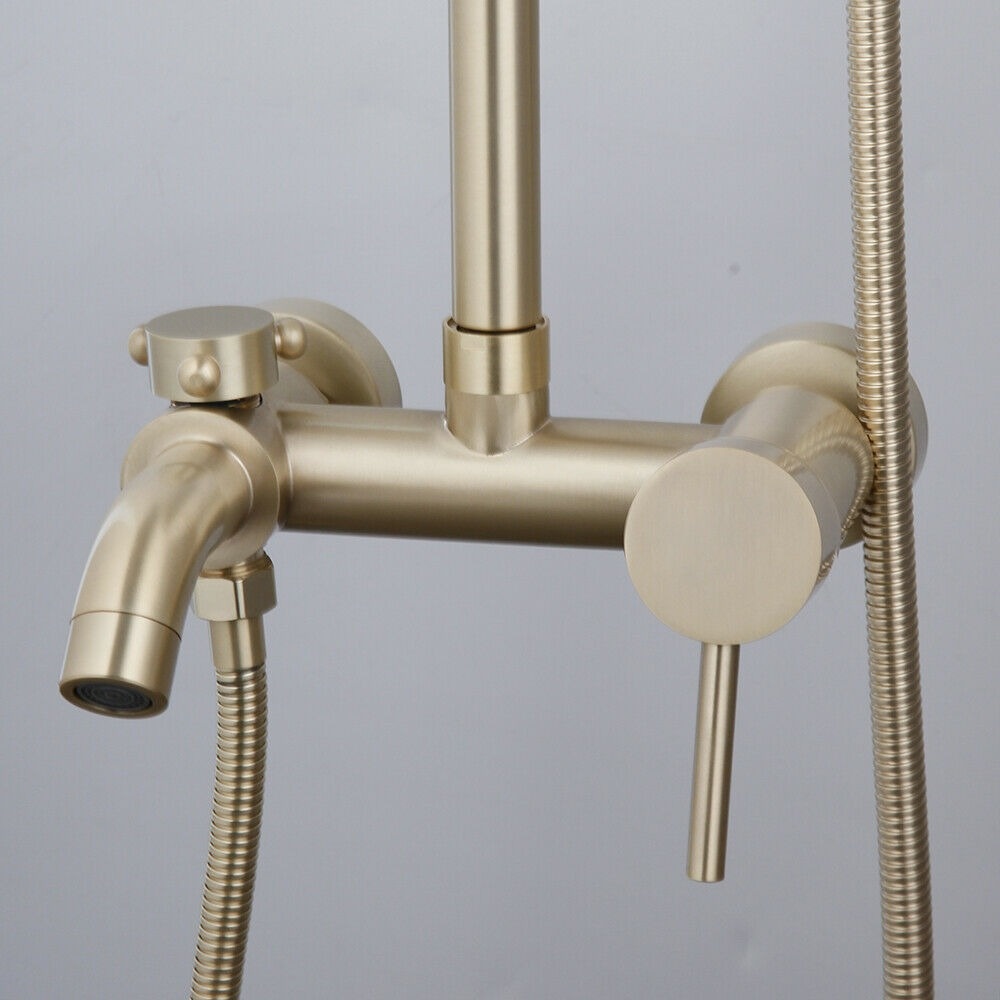 Brauer Edition regendouche 30cm - geborsteld goud PVD 5-GG-017