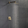 Inbouw Douche - Mat Goud