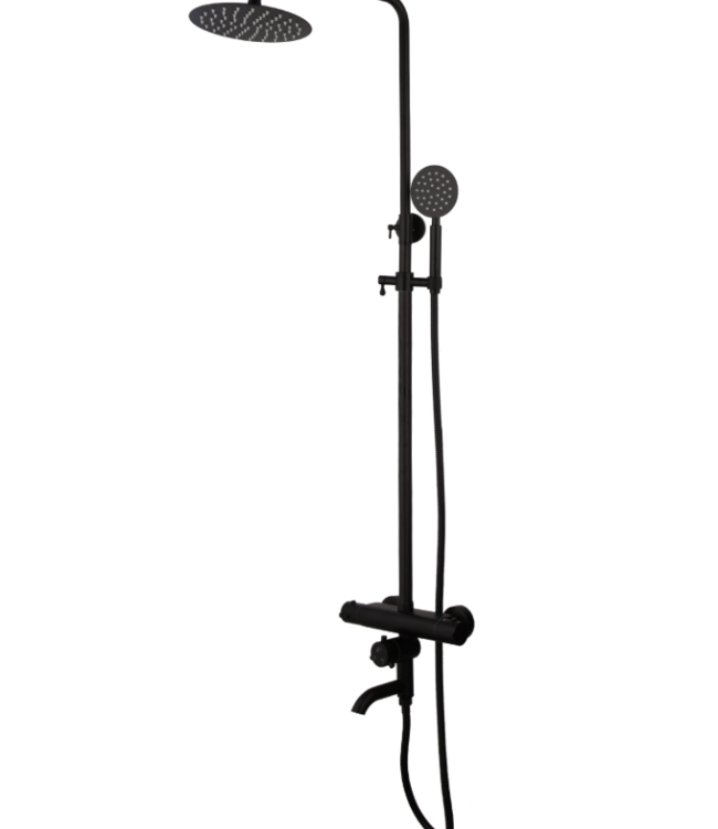 Rene Houtman Thermostatische Doucheset - Zwart