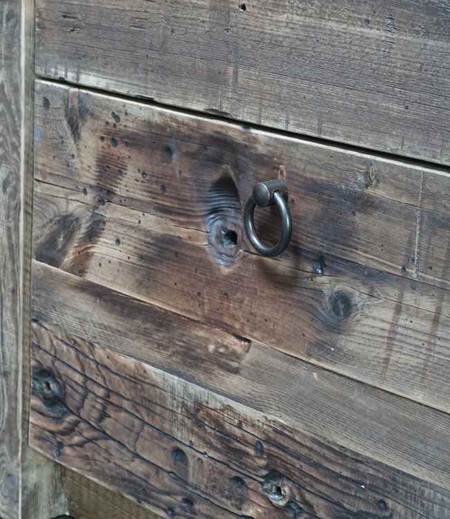 Rene Houtman Isabelle Badkamermeubel 2 Lades - H90 x B75 x D38 Wagondelen