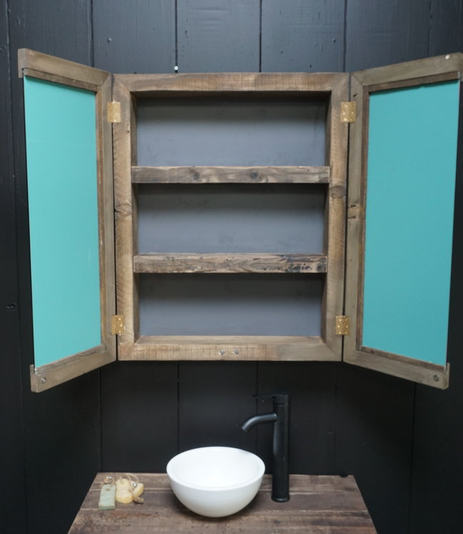 Rene Houtman Spiegelkast Isabella - Greeploos - L75 x B60 x D15