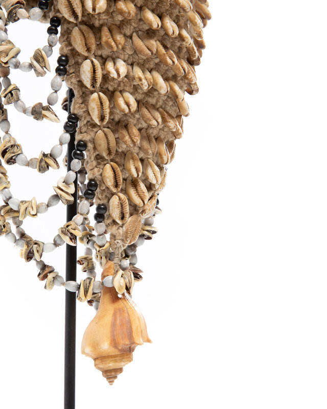 Bazar Bizar The Shell Hat - Naturel Zwart