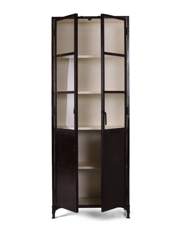 Rene Houtman Zamora IJzeren Kast - 81x36x210 cm