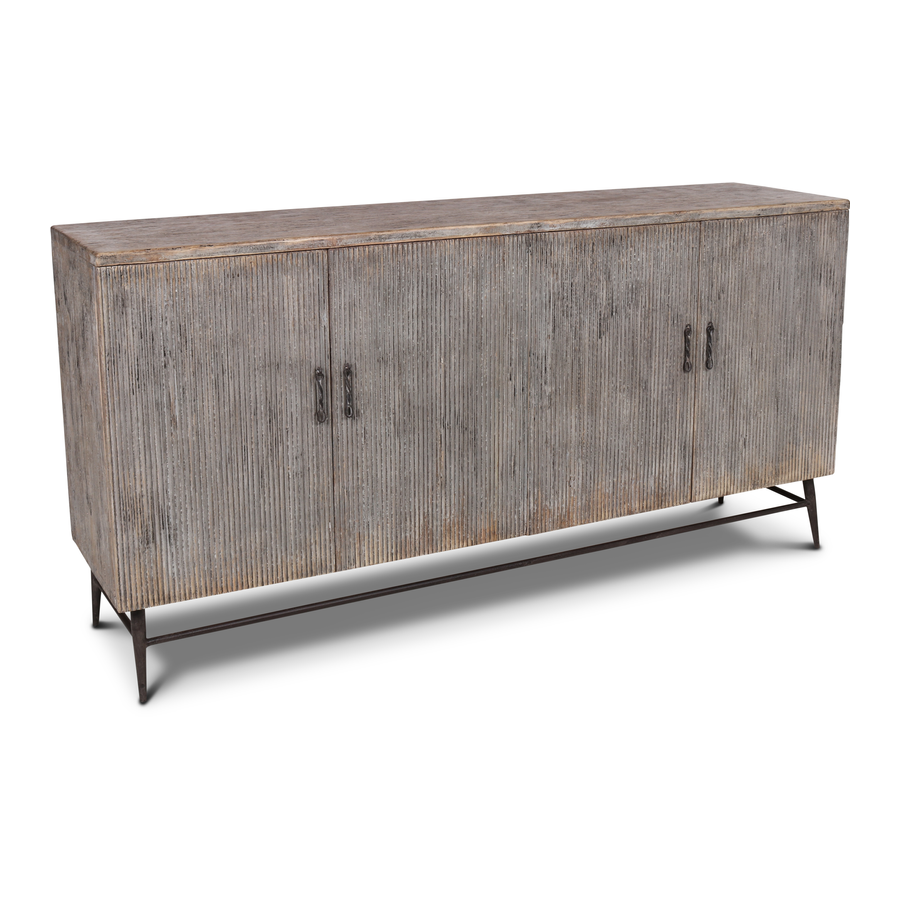 Rene Houtman Rill Dressoir - Grijs - 180x45x90 cm
