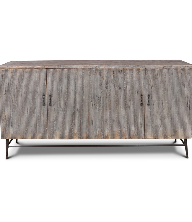 Rene Houtman Rill Dressoir - Grijs - 180x45x90 cm