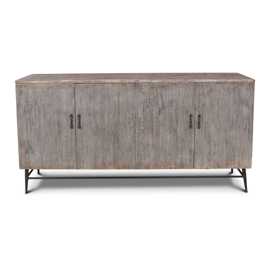 Rene Houtman Rill Dressoir - Grijs - 180x45x90 cm