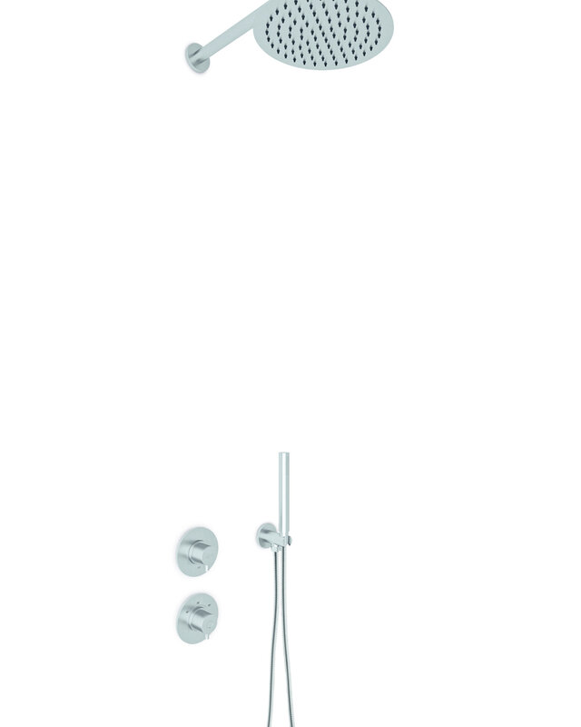 JEE-O Slimline Wand Douche Combinatie 01 | Met Handdouche | Meerdere kleuren
