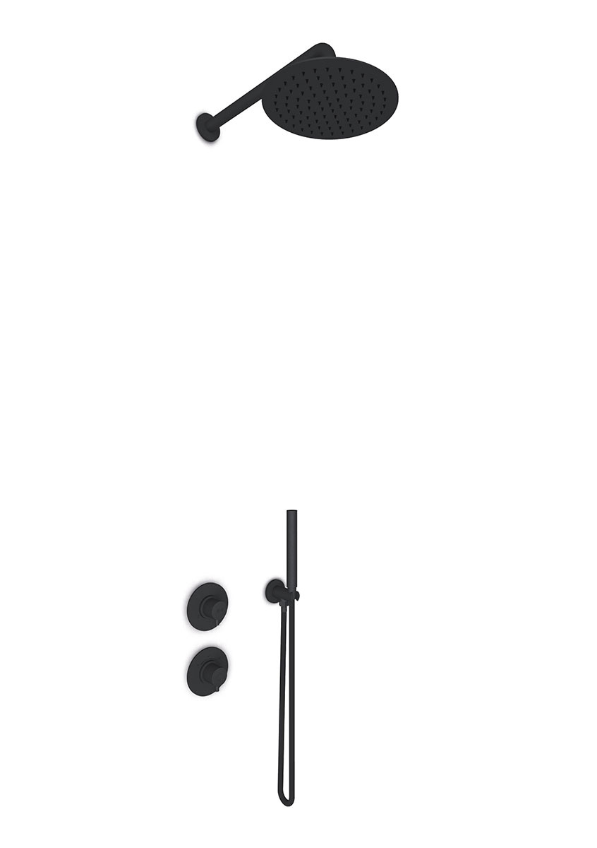 JEE-O Slimline Wand Douche Combinatie 01 | Met Handdouche | Meerdere kleuren