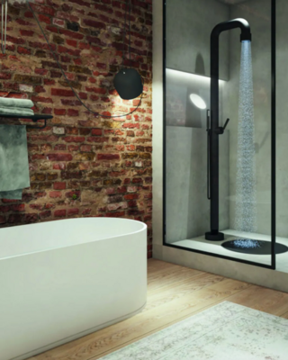 JEE-O SOHO Vrijstaande Douche 01 | Met Eengreep-mengkraan en Progressieve Cartridge