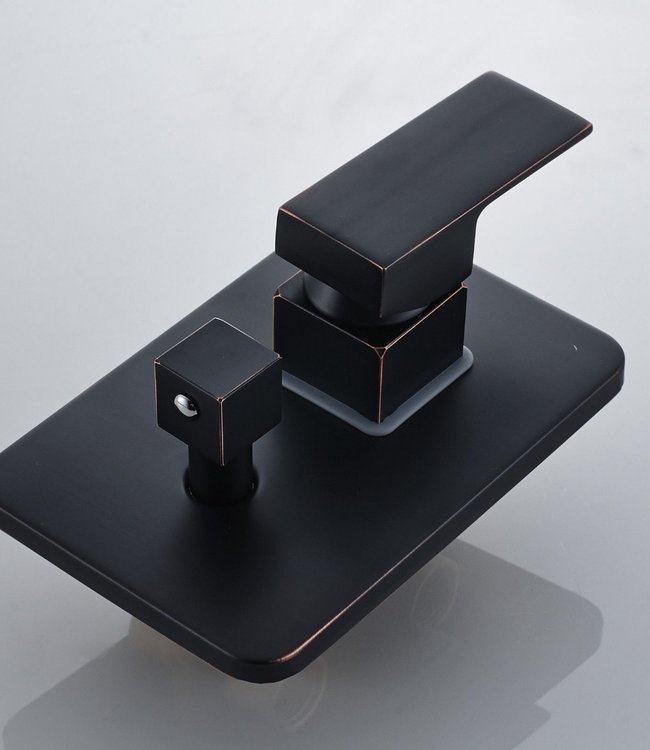 Rene Houtman Olie Bronzen Stortdouche - Met Handdouche