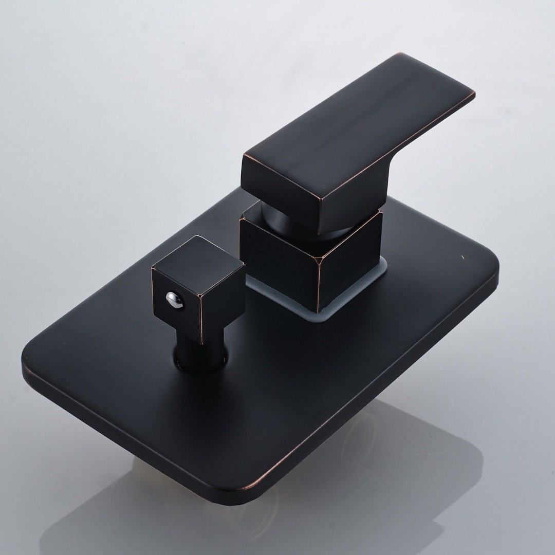 Rene Houtman Olie Bronzen Stortdouche - Met Handdouche