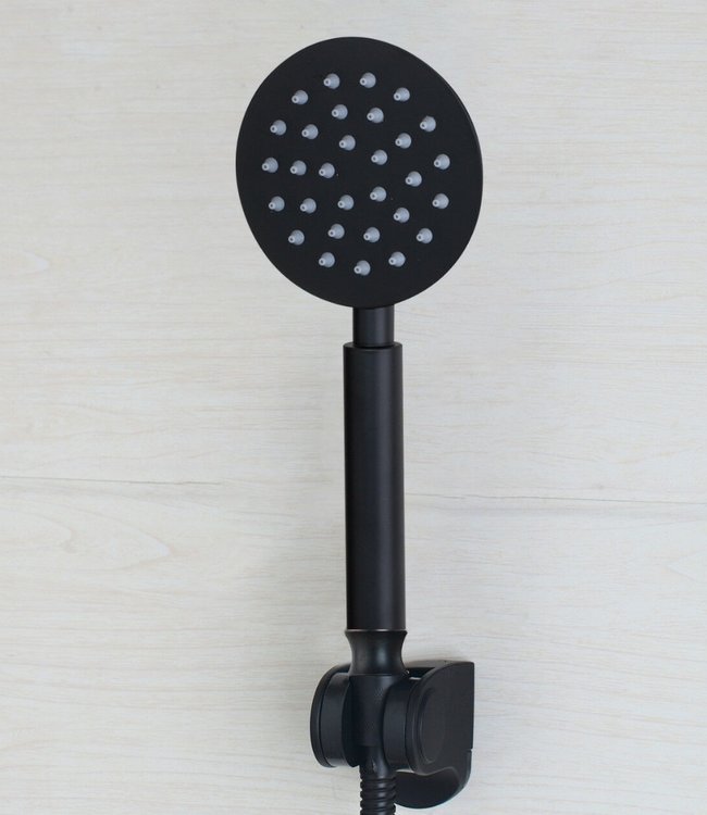 Rene Houtman douche set met handdouche - Zwart