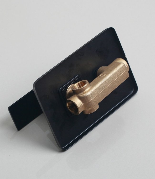 Rene Houtman douche set met handdouche - Zwart