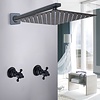 Inbouw Douche - Mat Zwart