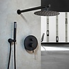 Inbouwdouche met Handdouche - Mat Zwart