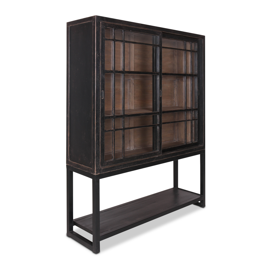 Rene Houtman Murano Vitrine - 170x48x220 cm - Zwart