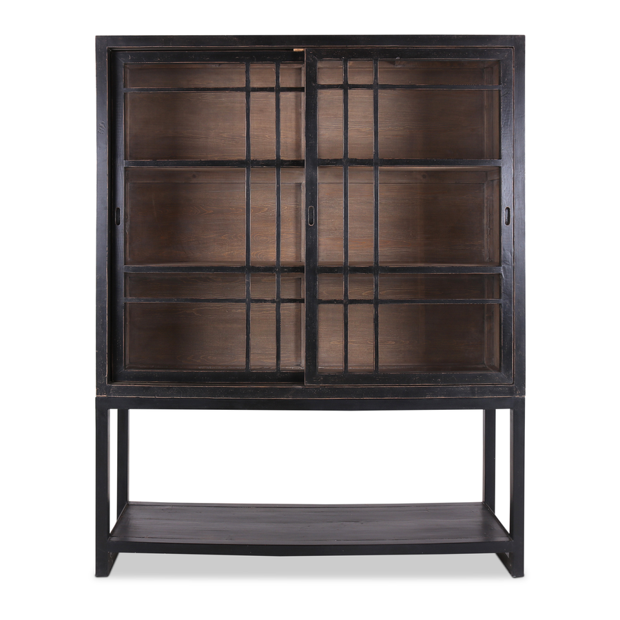Rene Houtman Murano Vitrine - 170x48x220 cm - Zwart