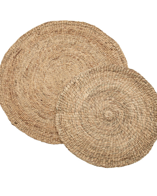 Bazar Bizar The Water Hyacinth Carpet - Naturel - 90 cm